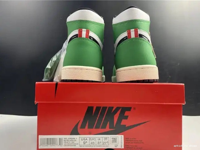 Rep Air Jordan Green 1 High DB4612-300 Lucky Retro 0531